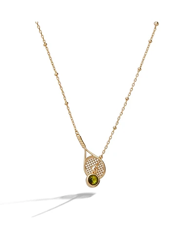 Alex and Ani Tennis Racket Y-Necklace