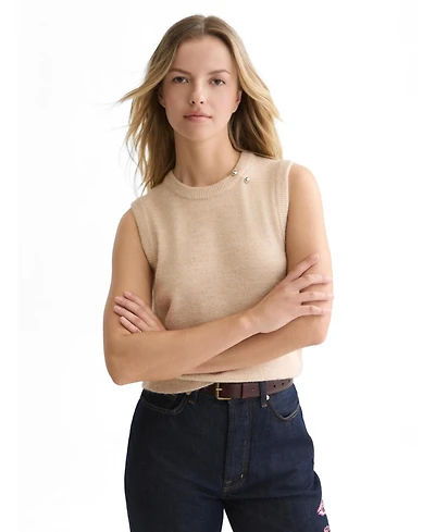 Scotch & Soda Women's Hardware Detail Knitted Spencer