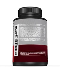 Sunergetic Herbal Supplement with Garlic, Hawthorn, Hibiscus and Vitamins, 90 Capsules