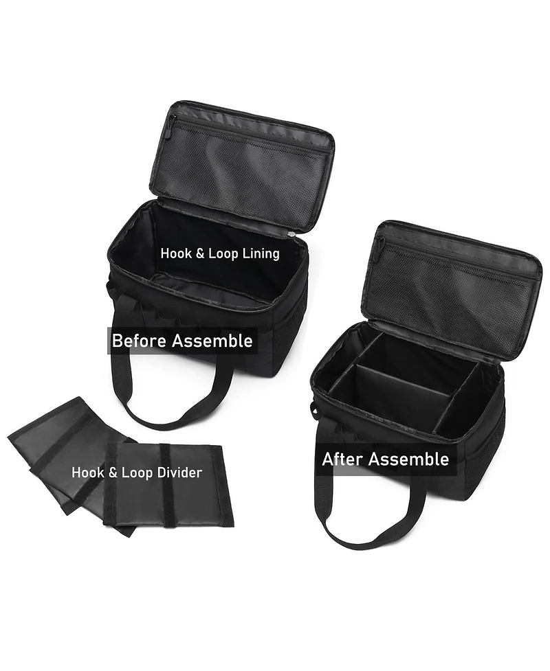 Piscifun 14L Camping Cookware Organizer Tote Bag Foldable Utility Storage Trunk