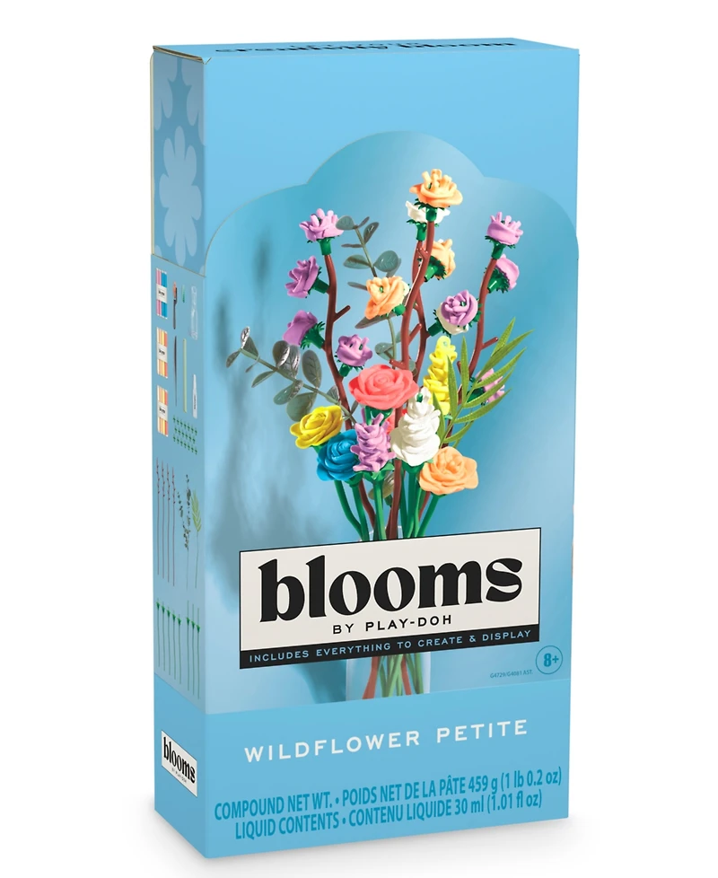 Play-Doh Blooms by Play-Doh Wildflower Petite Bouquet Kit, Ages 8+
