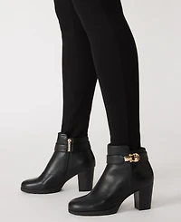 Anne Klein Women's Reins Zipper Dress Booties