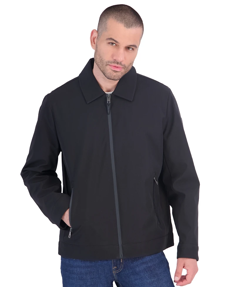 Calvin Klein Men's Shirt Collar Flex Tech Quilted Inner Jacket