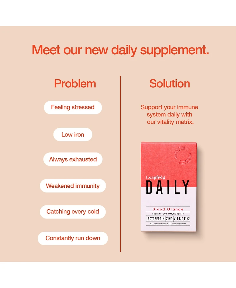Leapfrog Daily Food Supplement
