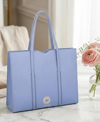 Aranyani Akshaya 16 Italian Leather Tote Bag with 24K Gold Monogram