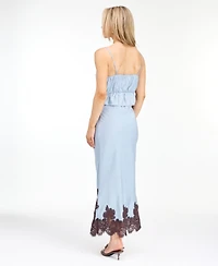 Kittenish Women's Noa V-Neck Lace Camisole