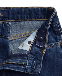 Polo Ralph Lauren Girls' 7-16 Curved Tapered Cotton Denim Jeans