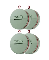 Roam Smart Tracker Bluetooth Waterproof Item Locator, Compatible with Apple and Android, 4-Pack