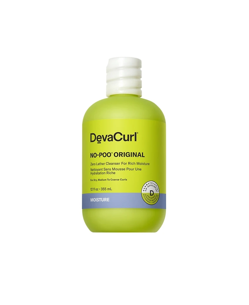 DevaCurl No-Poo Original Zero Lather Cleanser, 12 oz.
