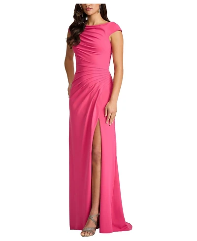 Tadashi Shoji Women's Nanea Draped Gown