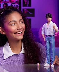 Kpop Demon Hunters Saja Boys Jinu Soda Pop 12" Fashion Doll with 11 Posable Joints, Ages 4+