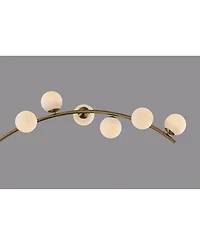 Adesso 78" Metal Ronan Led Arc Lamp with Smart Switch