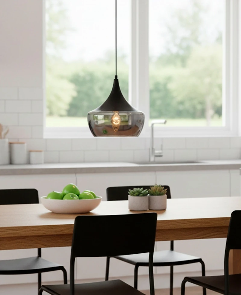 Adesso 12" Metal Eliza Pendant