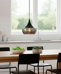 Adesso 12" Metal Eliza Pendant