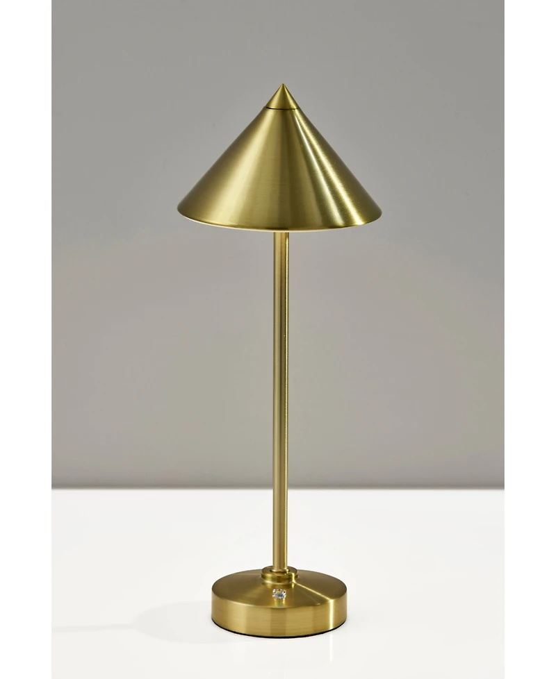 Adesso16" Metal Ritchie Led Cordless Table Lamp