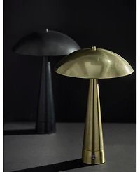 Adesso 20" Metal Vortex Table Lamp