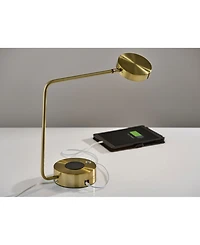 Adesso 15" Metal Viper Supercharger Led Desk Lamp