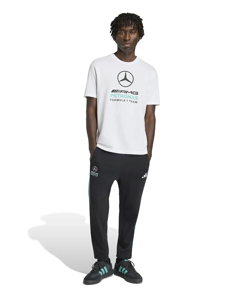 Adidas Men's White Mercedes-amg Petronas F1 Team 2026 Alpha Skin Graphic T-Shirt