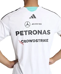 Adidas Men's White Mercedes-amg Petronas F1 Team 2026 Driver Replica Jersey