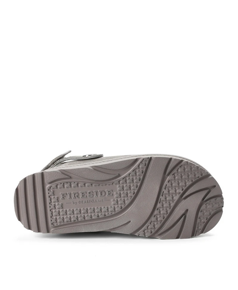 Dearfoams Women's Fireside by Coin Convertible Mule Slippers