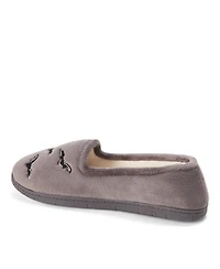 Dearfoams Women's Halloween Velour Closed Back Slippers