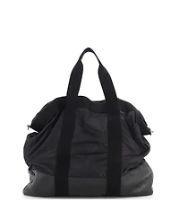 Pre-Owned Saint Laurent City Logo Tote Bag Nylon with Leather