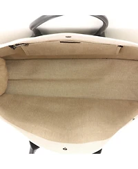 Pre-Owned Saint Laurent Large Rive Gauche Shopper Tote Canvas