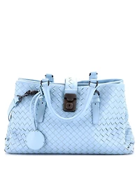 Pre-Owned Bottega Veneta Small Roma Bag Intrecciato Nappa