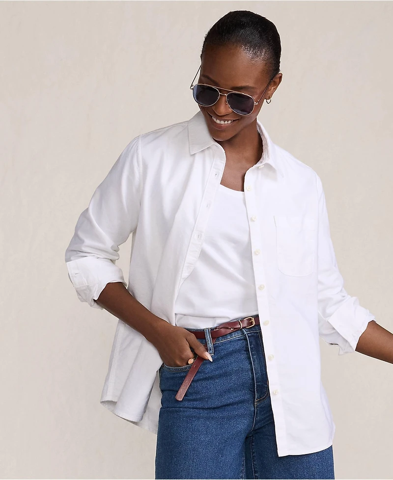 Lands' End Women's Tall Oxford Shirt