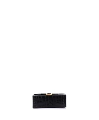 Pre-Owned Balenciaga Xs Hourglass Top Handle Bag Embossed Leather
