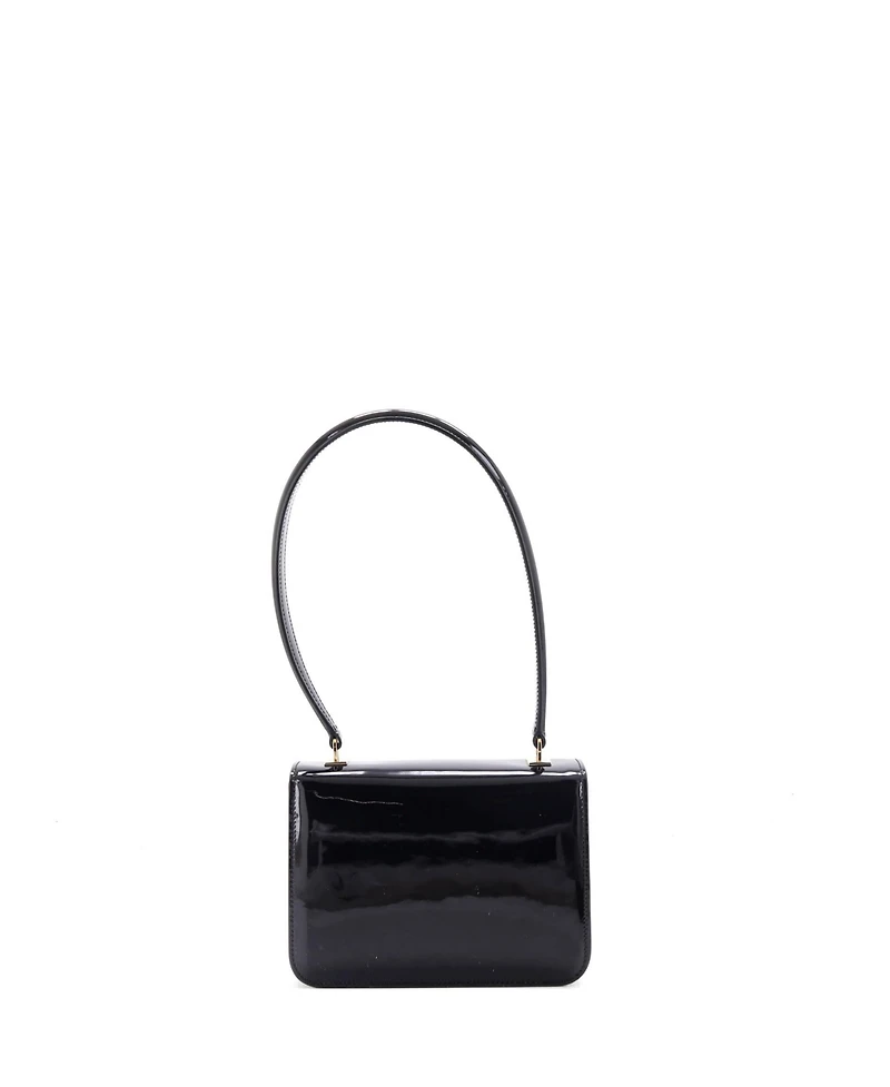 Pre-Owned Celine Teen Garance Bag Printed Patent