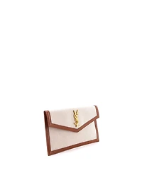 Pre-Owned Saint Laurent Uptown Pouch Canvas
