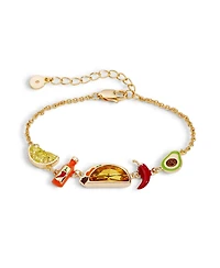 Alex and Ani Taco Inline Charm Bracelet