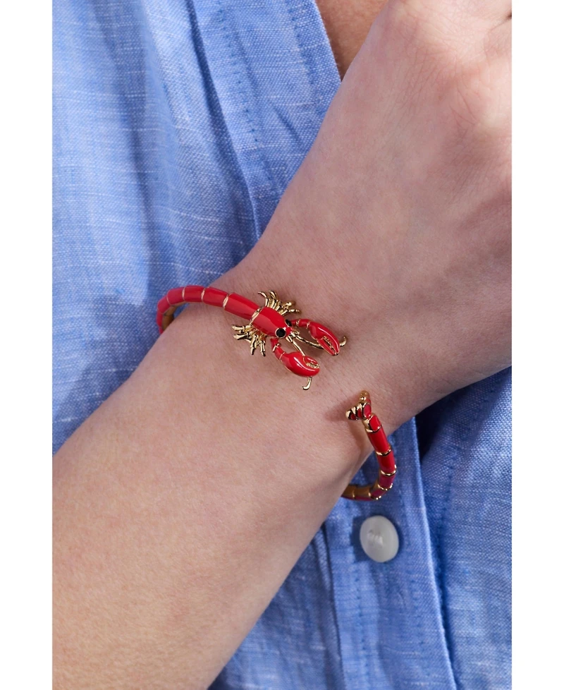 Alex and Ani Lobster Boil Hinged Cuff