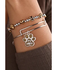 Alex and Ani Dog Mom Charm Bangle