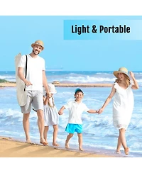 Aofar Pop Up Beach Tent Sun Shade Shelter Uv Protection
