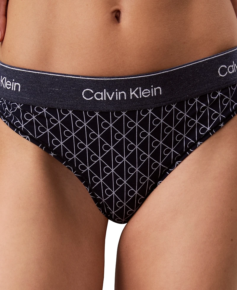 Calvin Klein Icon Cotton-Modal Thong, QF9159