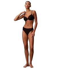 Calvin Klein Invisibles Seamless Microfiber Mid-Rise Thong, 5-Pack, QD5418