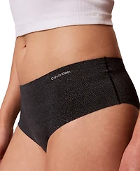 Calvin Klein Invisibles Seamless Microfiber Stretch Hipster Panty, QD5414