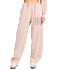 Kittenish Women's Wide-Leg High-Rise Sweatpants