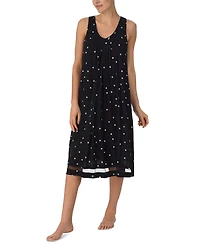 Ellen Tracy Women's Printed Sleeveless Nightgown