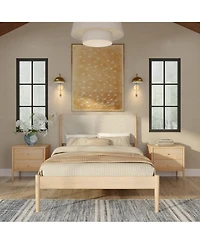 Plank+Beam Harbor 2 Drawer Nightstand