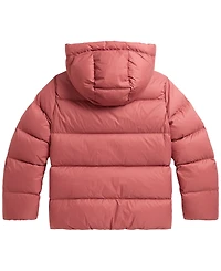 Polo Ralph Lauren Girls' 7-16 Down Hooded Jacket