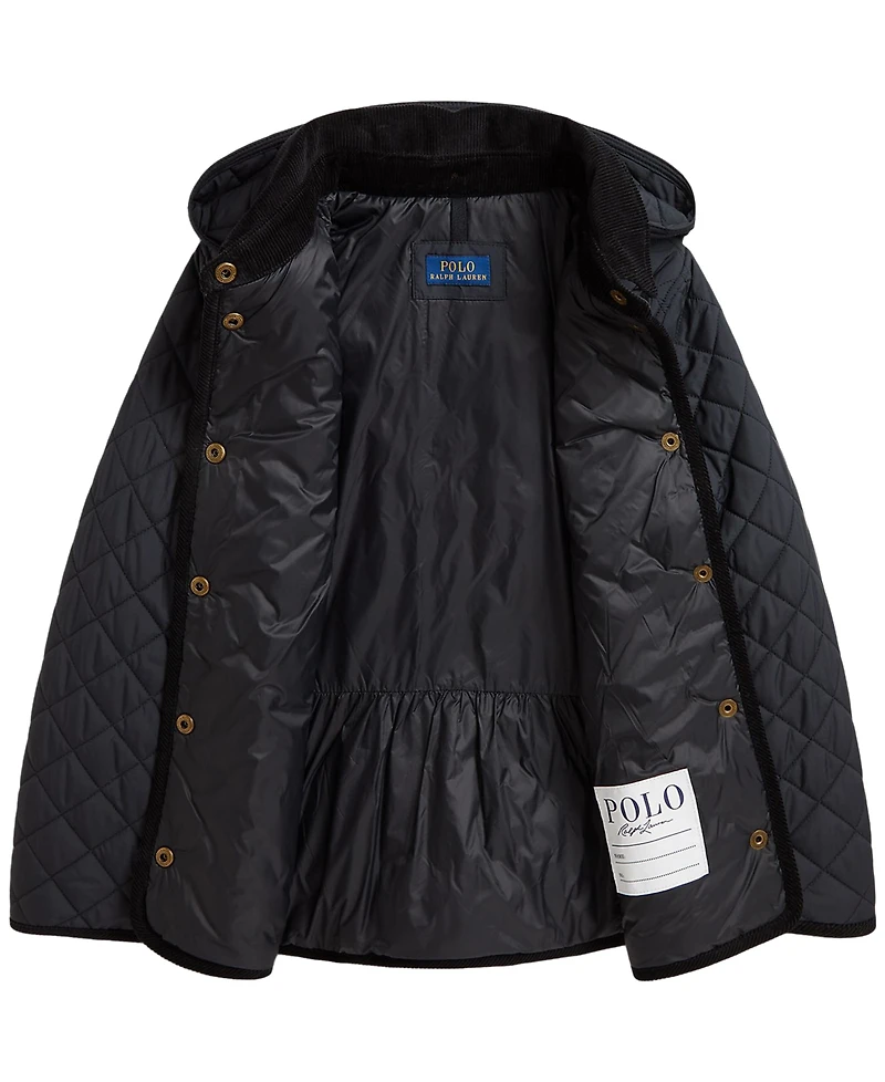 Polo Ralph Lauren Girls' 7-16 Quilted Barn Jacket