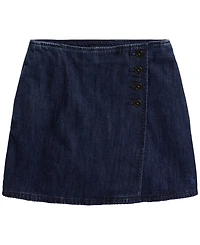 Polo Ralph Lauren Girls' 7-16 Denim Wrap Skirt