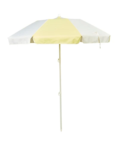 SUNNYLiFE Compact Beach Umbrella: La Mer Limon