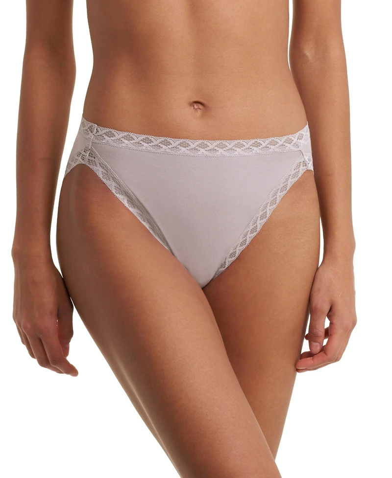 Natori Women's Bliss Pima Cotton French Cut Briefs 3-Pack