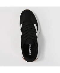 Berness Women's Luca Retro Platform Sneakers with Waffle Texture Outsole