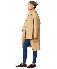 Steve Madden Women's Caspian Cotton-Blend Storm-Flap Trench Coat