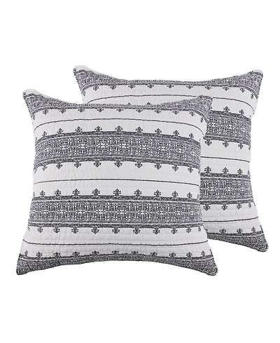 Levtex Home Sonoire 2-Piece Sham Set, European